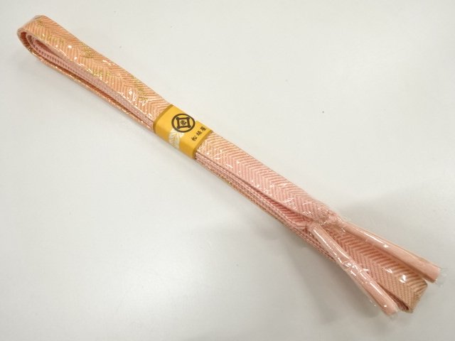 JAPANESE KIMONO / UNUSED HAND-TIED OBIJIME